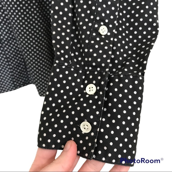 John Varvatos 100% Cotton Polka Dot Print Men’s Shirt - Picture 5 of 13